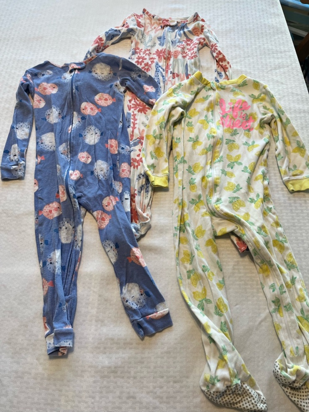 Bundle of 3T pajamas